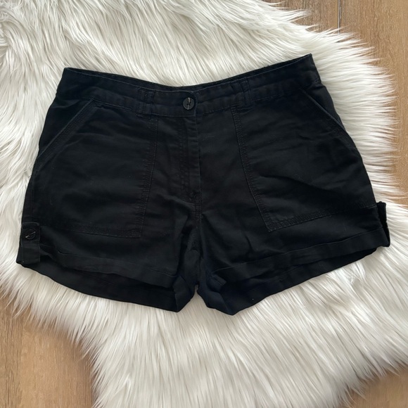 H&M Cargo Style Linen Shorts - Picture 2 of 5